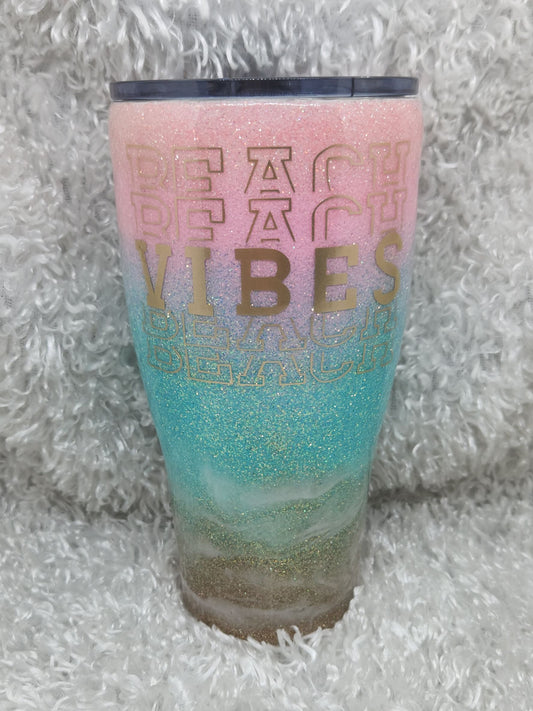 Pastel Beach Tumbler