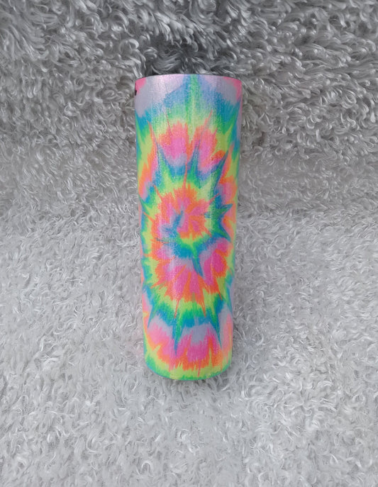 Tie dye tumbler