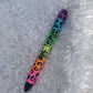 Rainbow leopard pen